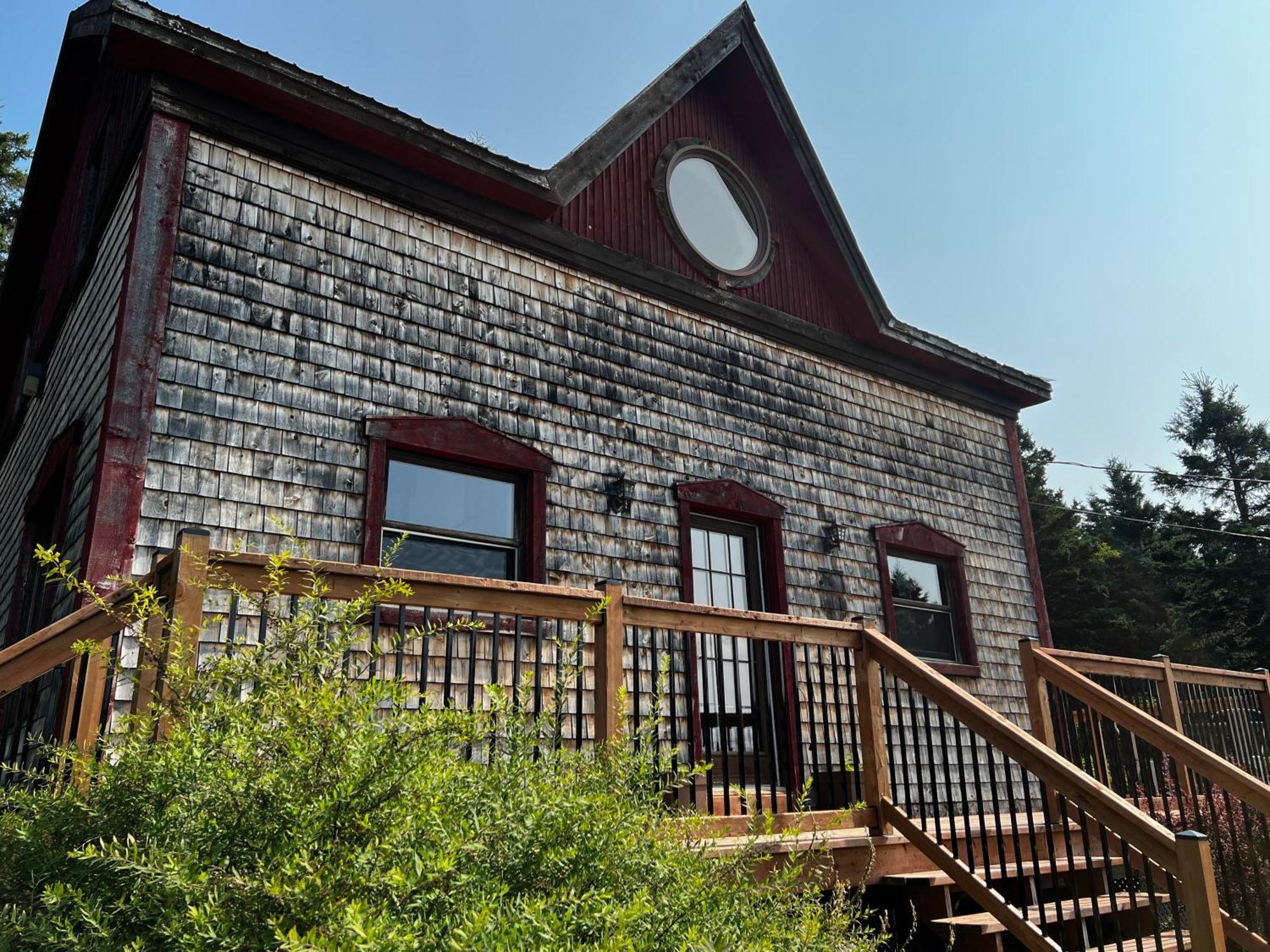 Chalet Epicea Sainte Anne-des-Chênes Exterior foto