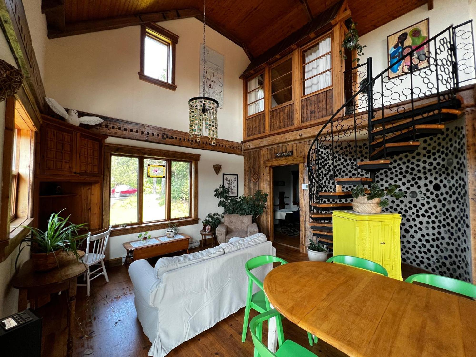 Chalet Epicea Sainte Anne-des-Chênes Exterior foto